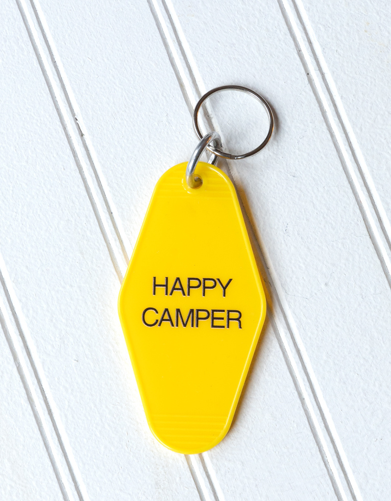 The Birch Store Happy Camper Key Tag
