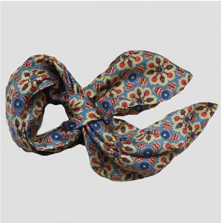Les Belles Vagabondes Mini  Silk Square
