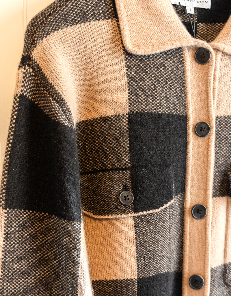 White + Warren W+W Cashmere Luxe Cashmere Shacket