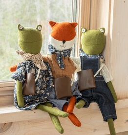 Woolgrass Farm Handmade Organic Merino Wool Animal Dolls