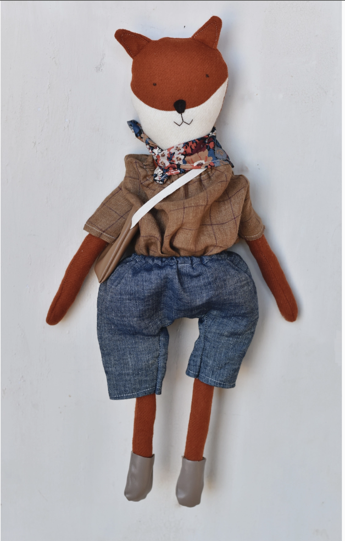 Woolgrass Farm Handmade Organic Merino Wool Animal Dolls
