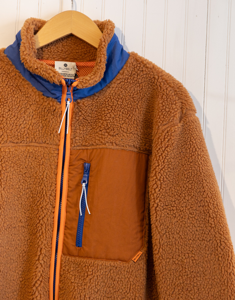 Billybelt Unisex Sherpa Zipped Jacket