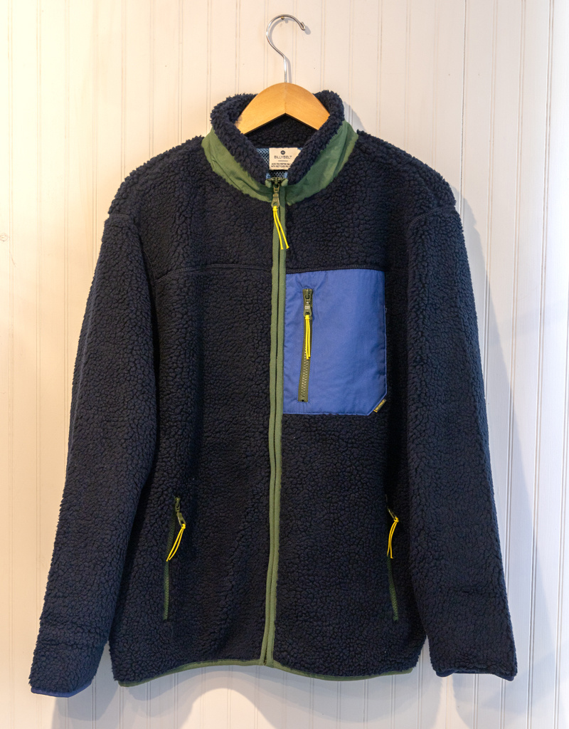 Billybelt Unisex Sherpa Zipped Jacket