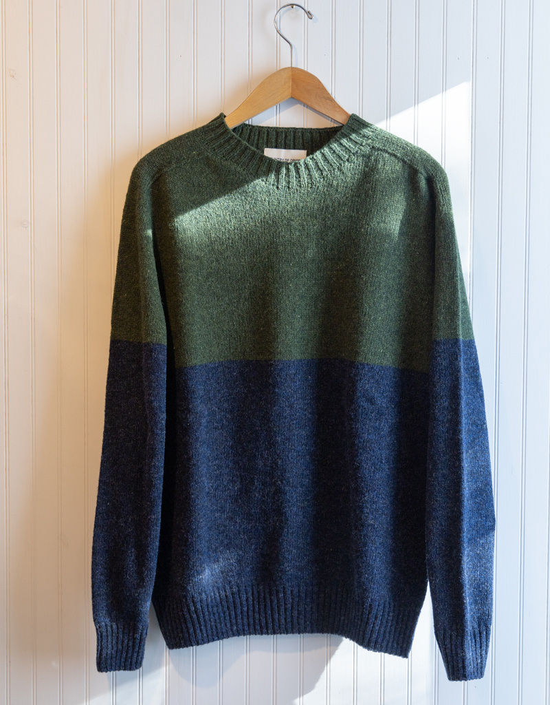 Country of Origin Shetland Wool Seamless Half Crew