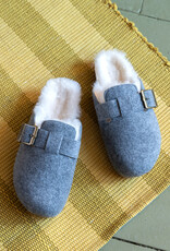 Cloud Nine Sheepskin Genuine Sheepskin / Natural Wool Felt Shirley Scuff Slipper