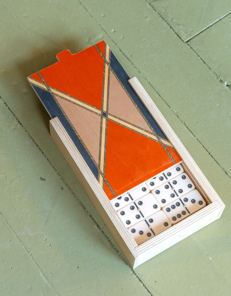 Wolfum Studio Hand Printed  Birch Domino Set