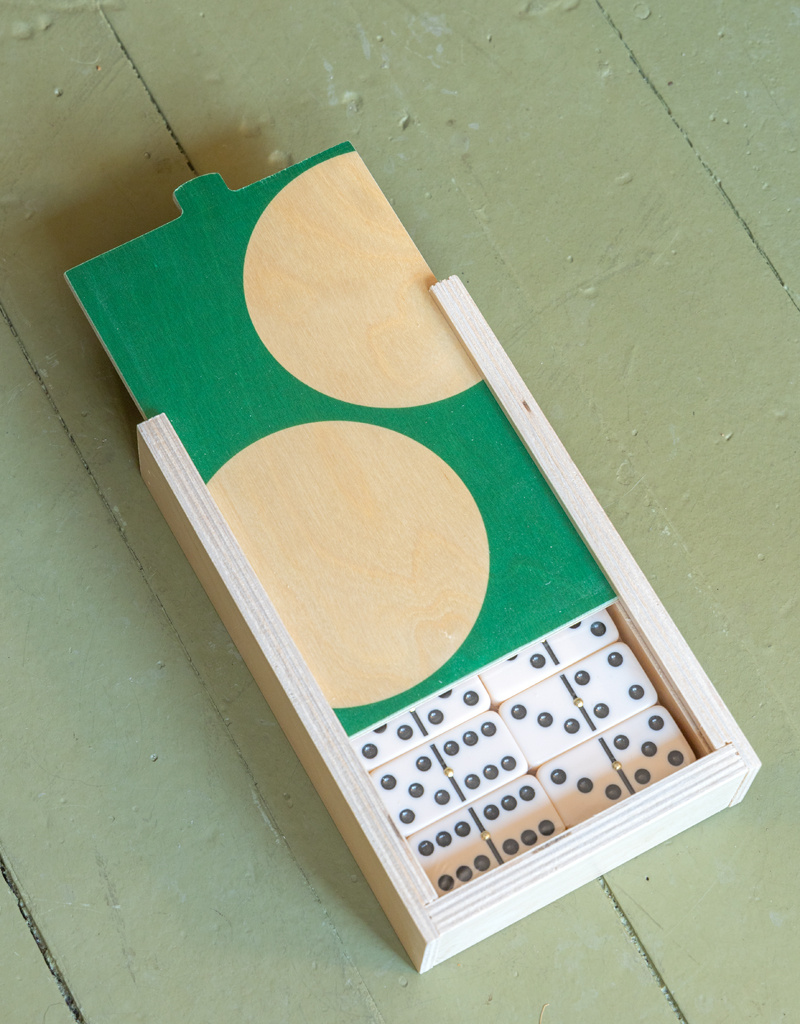 Wolfum Studio Hand Printed  Birch Domino Set