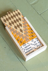 Wolfum Studio Hand Printed  Birch Domino Set