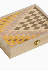 Wolfum Studio Hand Printed  Birch Domino Set