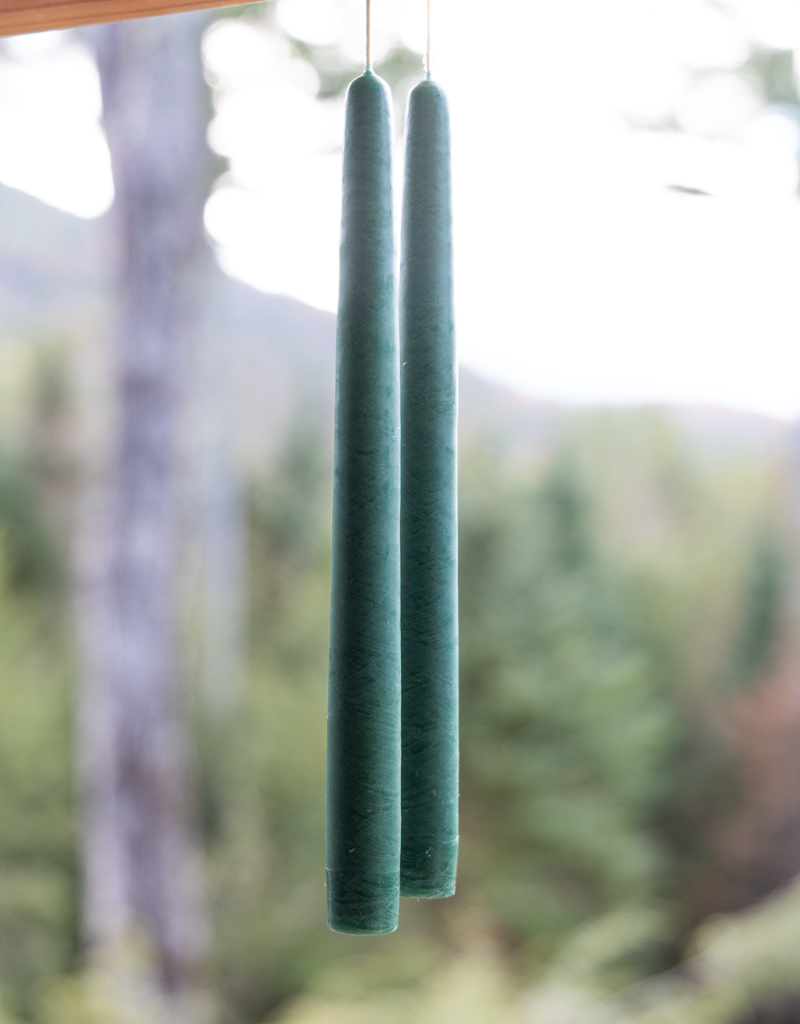 Mole Hollow 10 inch Tapered Candles Set of 2