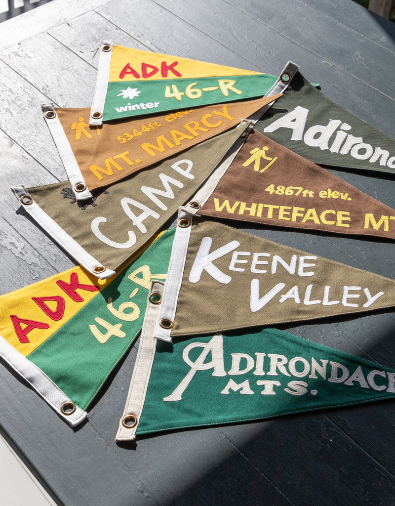 ADK Pillow Adirondack Pennant