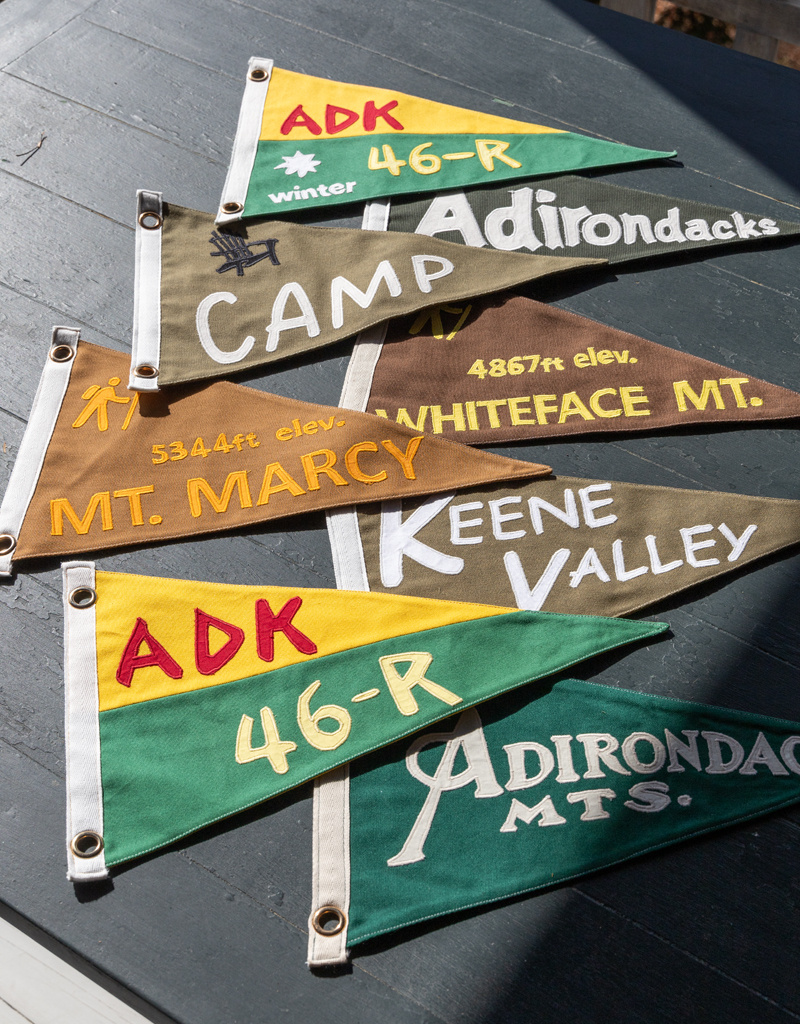 ADK Pillow Adirondack Pennant