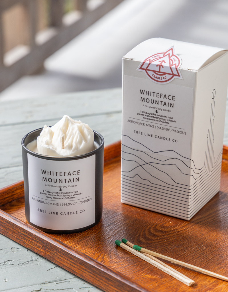 Tree Line Candle Whiteface Mountain Tree Line Candle