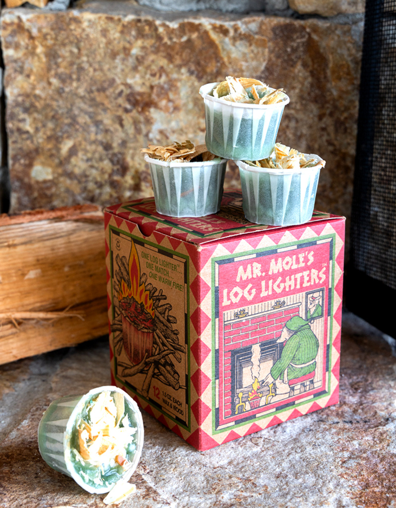 Mole Hollow Mr Mole's Log Lighters