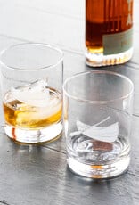 The Birch Store Canoe Drinking Glass