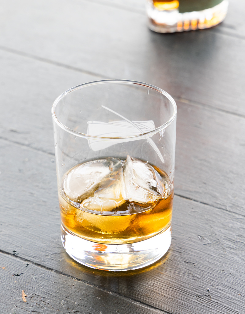 The Birch Store Canoe Drinking Glass