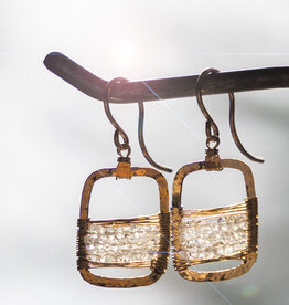 Dana Kellin Herkimer Diamond Earrings