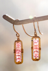 Dana Kellin Pink Sapphire Earrings