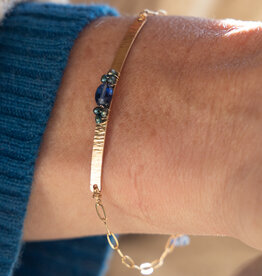 Dana Kellin Kyanite & Pearl Bracelet