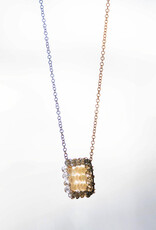 Dana Kellin Crystal & Pearl Necklace