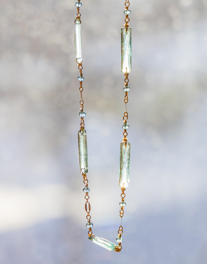 Dana Kellin Teal Quartz Necklace