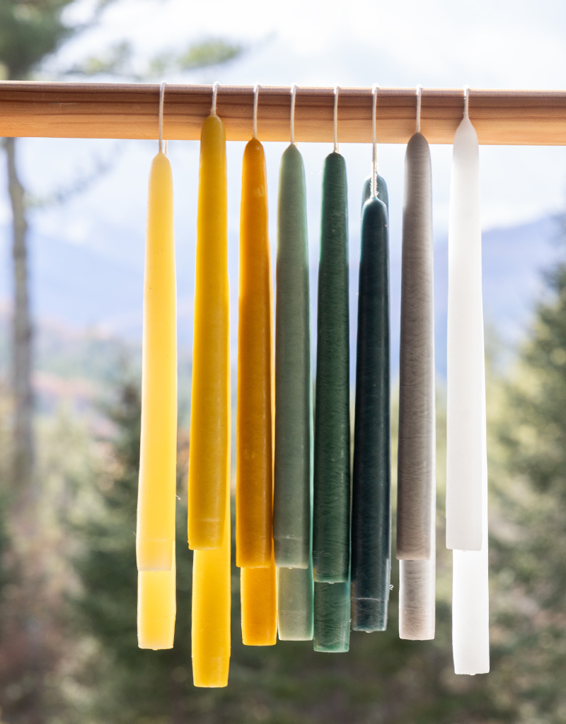 Mole Hollow 10 inch Tapered Candles Set of 2