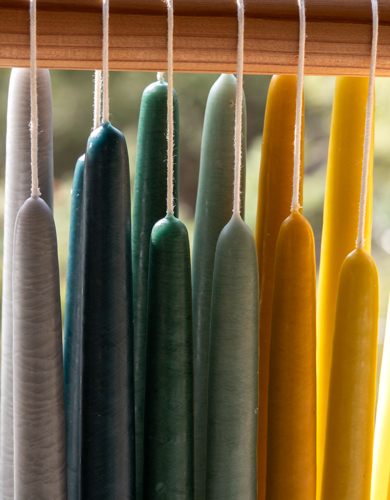 Mole Hollow 10 inch Tapered Candles Set of 2