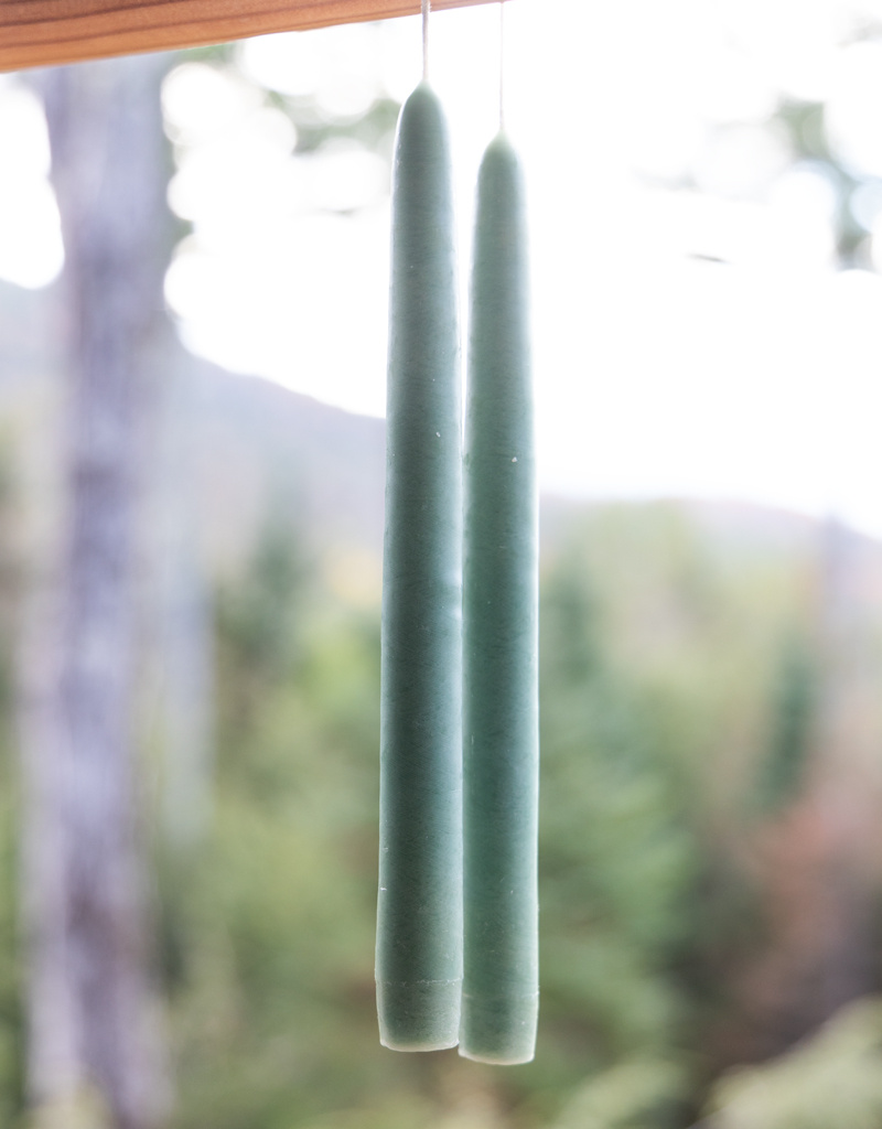 Mole Hollow 10 inch Tapered Candles Set of 2