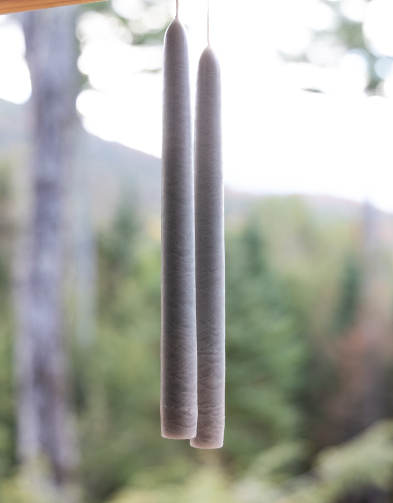 Mole Hollow 10 inch Tapered Candles Set of 2