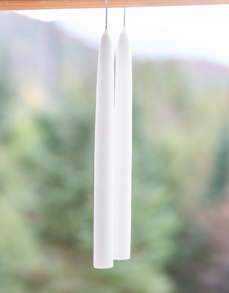 Mole Hollow 10 inch Tapered Candles Set of 2