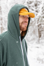 Salty Raven Zip Hoodie Pine Tree & Flock of Birds