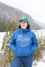 Topogra Topography Map ADK Hoodie