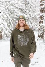 Topogra Topography Map ADK Hoodie