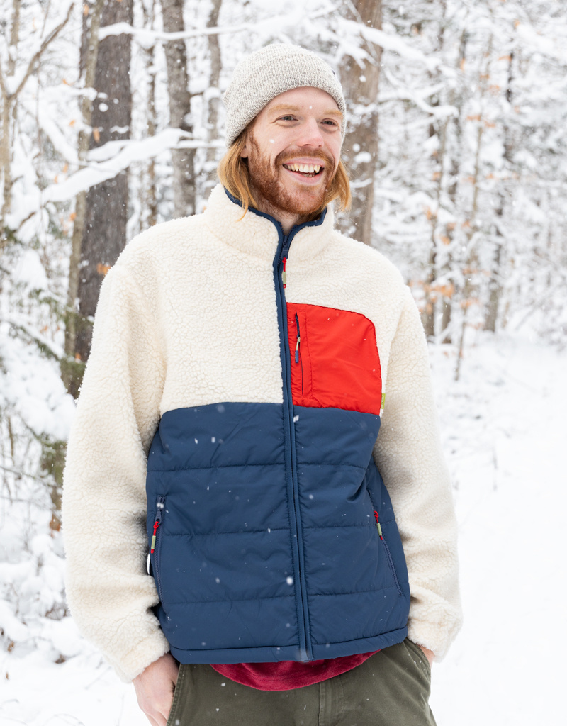 Billybelt TwoTone Sherpa Zipped Jacket