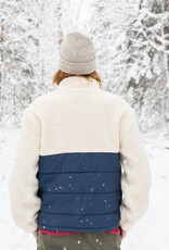 Billybelt Unisex TwoTone Sherpa Zipped Jacket