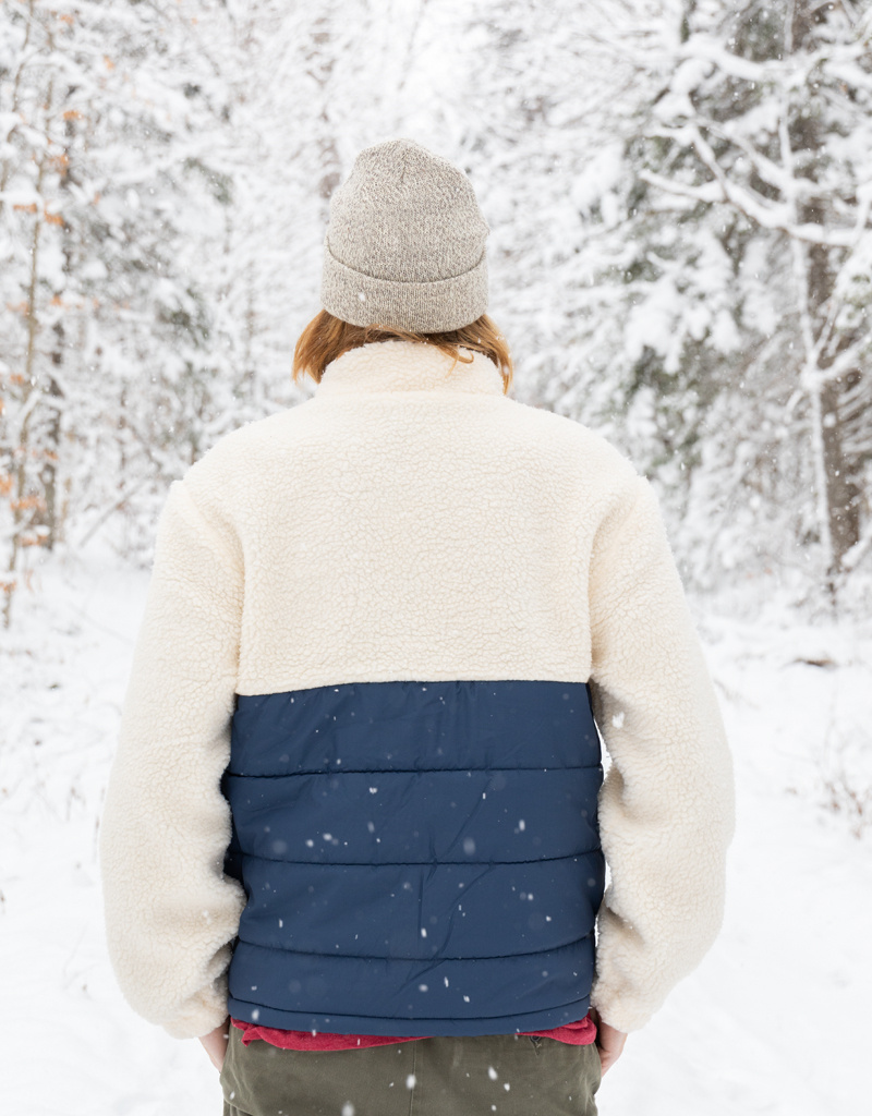 Billybelt TwoTone Sherpa Zipped Jacket