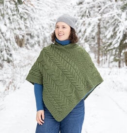 Aran Woollen Mills Aran Woollen Mills Aasleagh Falls Poncho