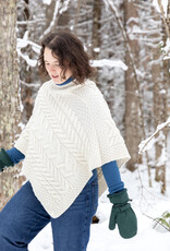 Aran Woollen Mills Aran Woollen Mills Aasleagh Falls Poncho