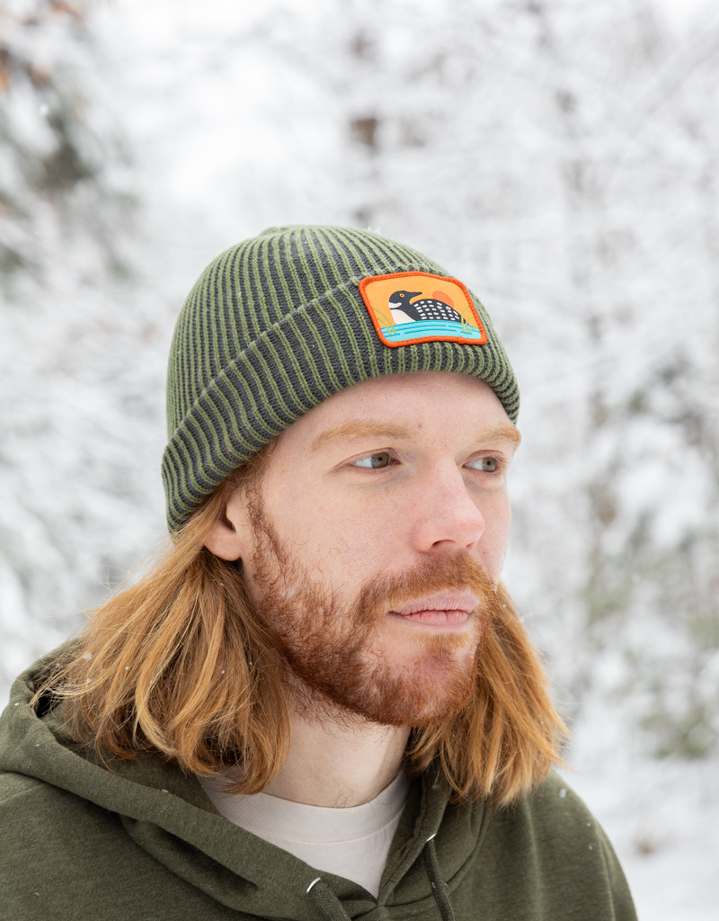Bird Collective Bird Collective Loon Ribbed Beanie