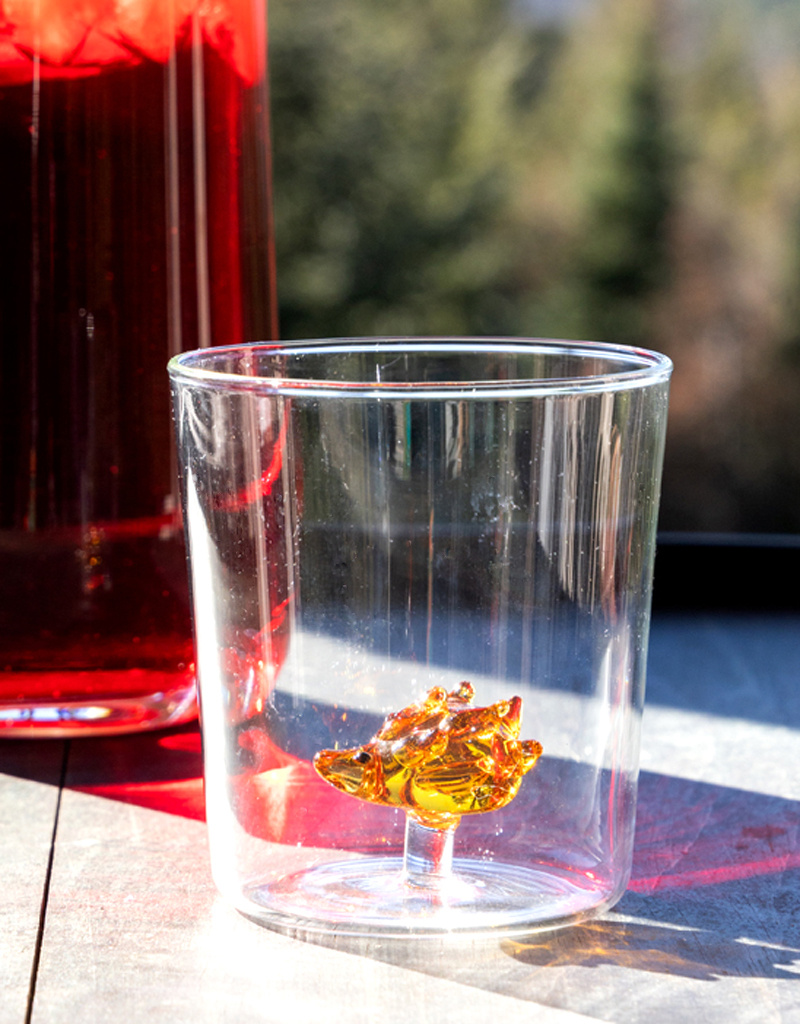 The Birch Store Glass with Built in Animal