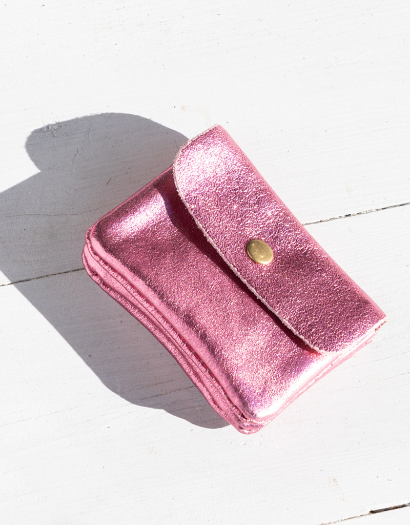 Italians Leather Suede Leather Wallet