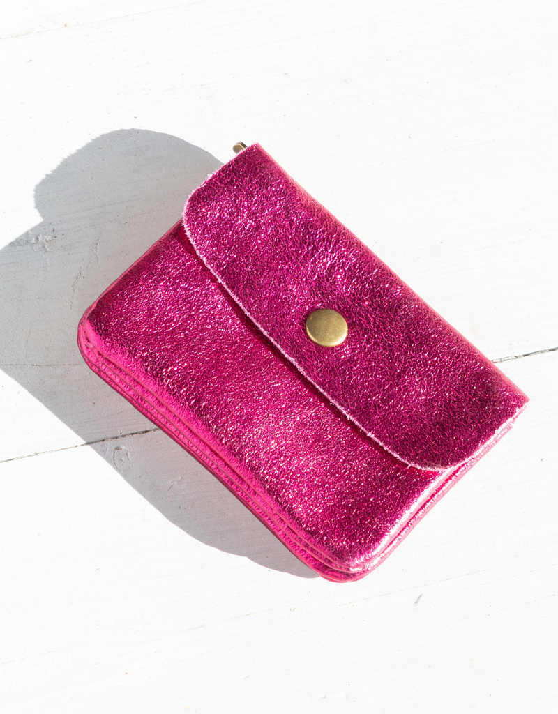 Italians Leather Suede Leather Wallet