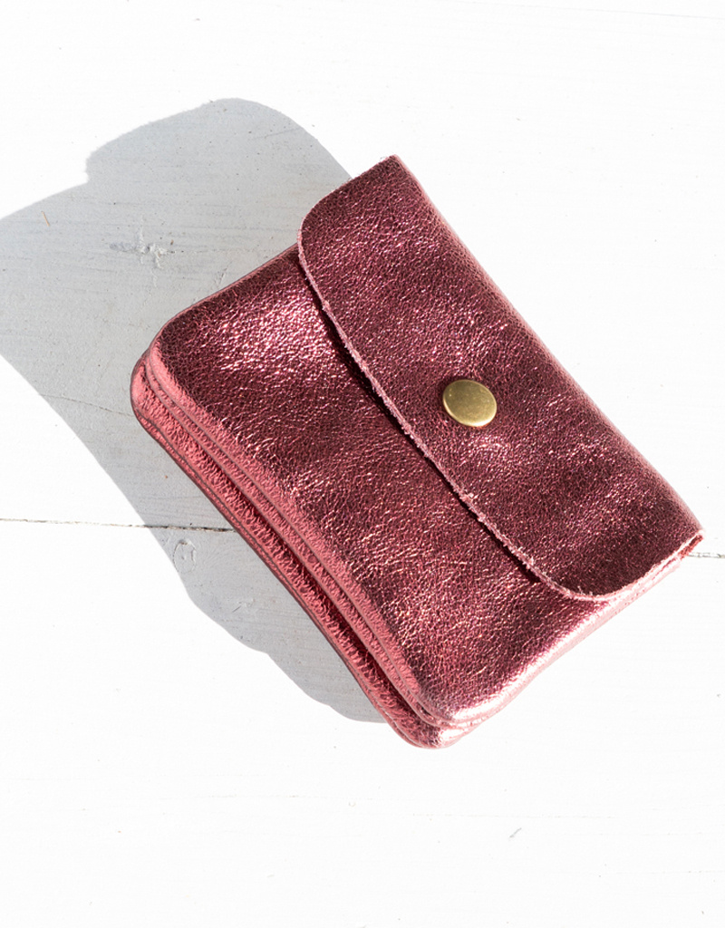 Italians Leather Suede Leather Wallet
