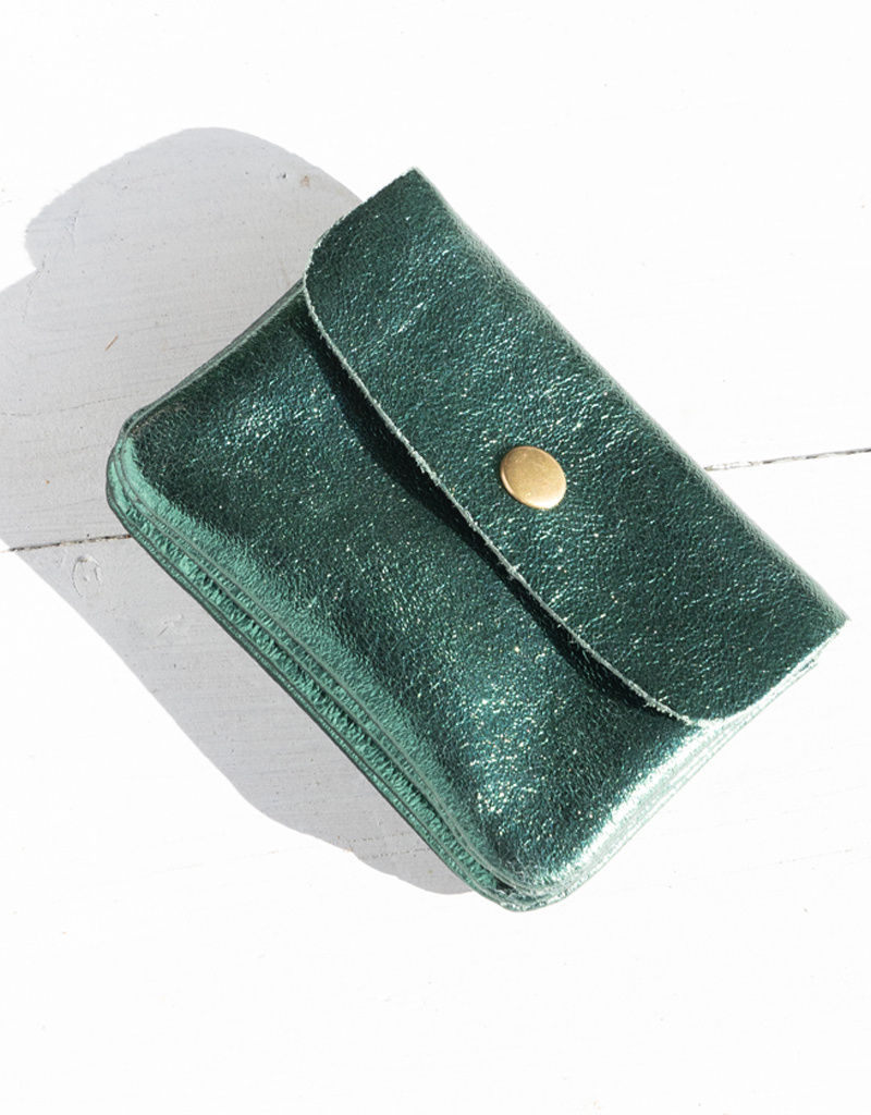 Italians Leather Suede Leather Wallet