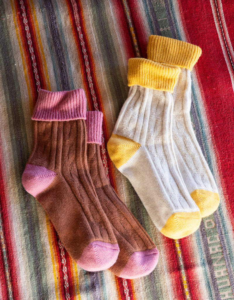 Catherine Tough Cashmere Socks