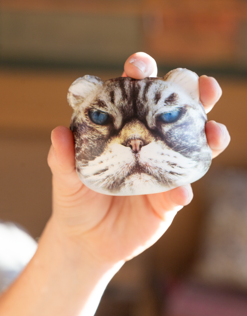 Kikkerland Squishy Kitty Stress Ball