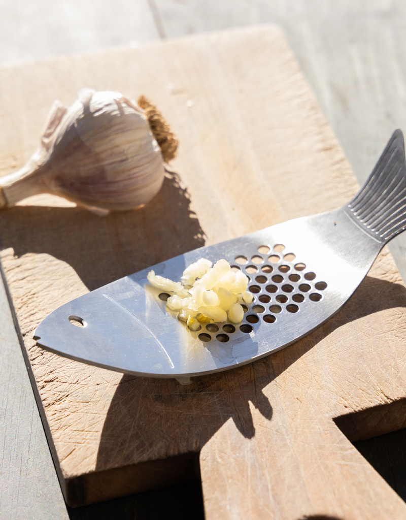Kikkerland Fish Garlic Press