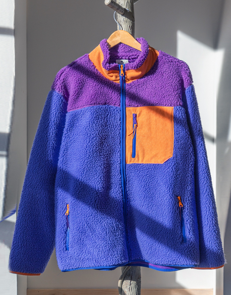 Billybelt Unisex Sherpa Zipped Jacket