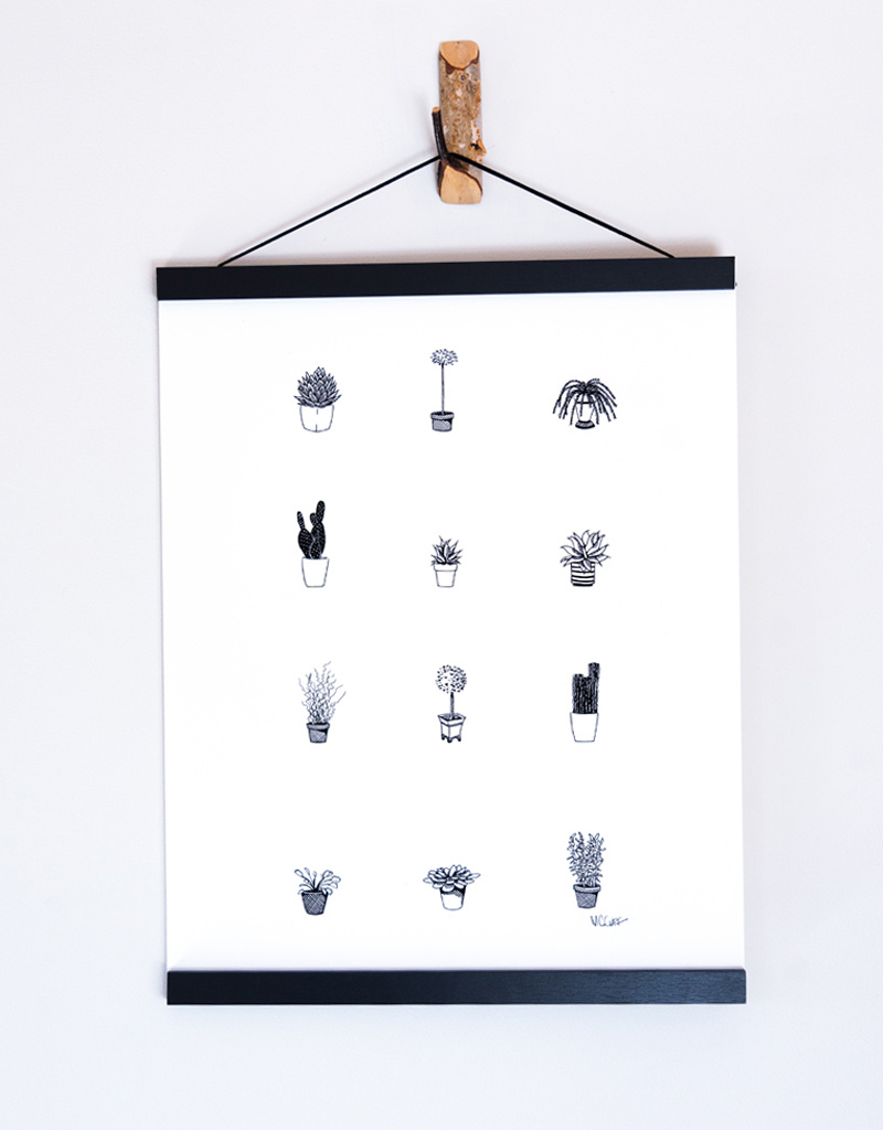 Marcie Cuff Local Artist Print with Magnet Frame