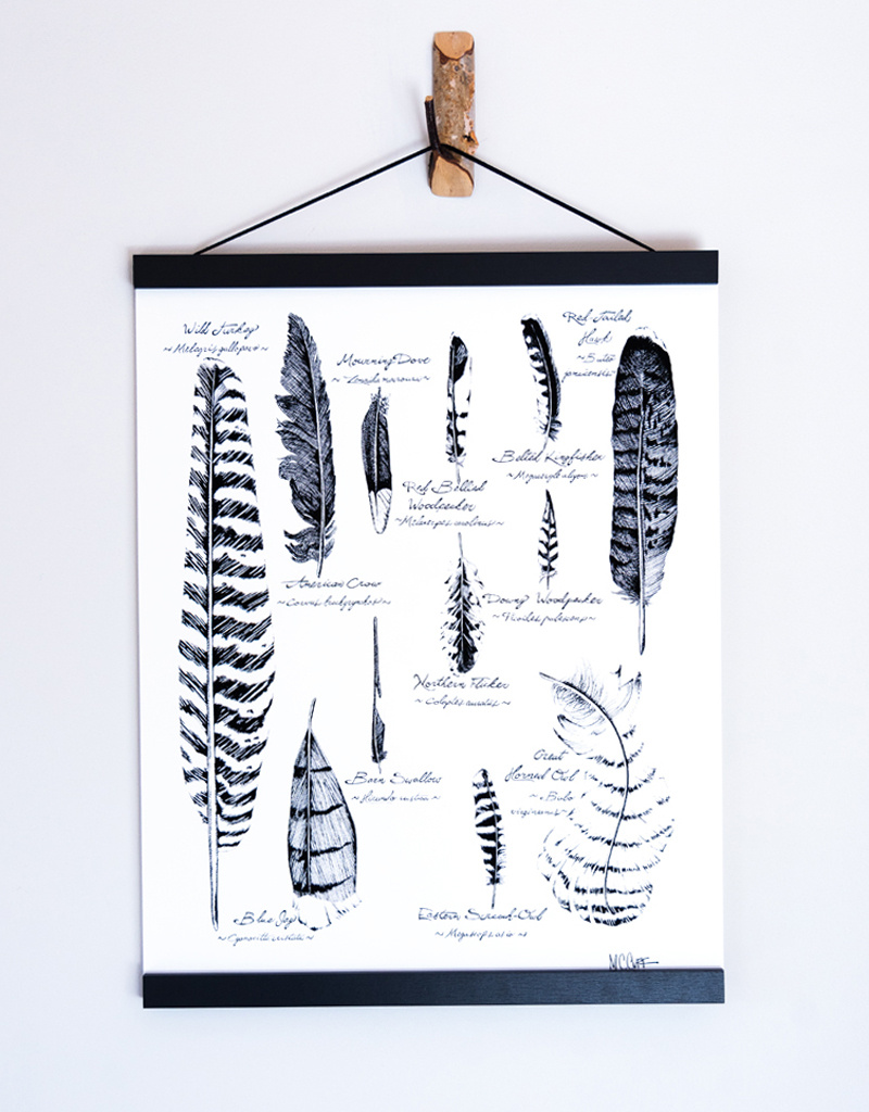 Marcie Cuff Local Artist Print with Magnet Frame